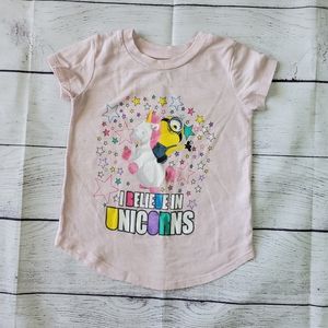 Despicable Me Unicorn and minions  tshirt